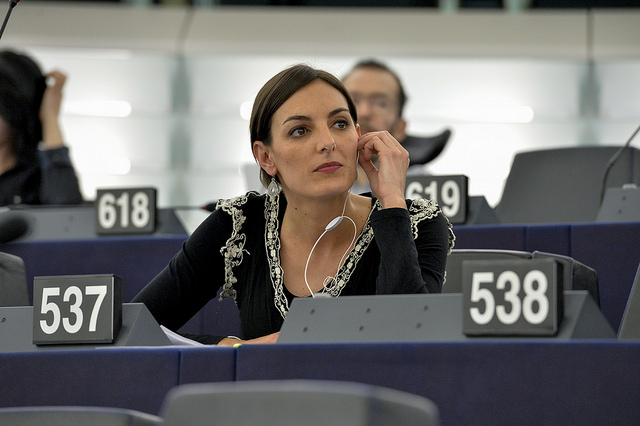 L'eurodéputée Lola Sanchez Caldentey. D. R.